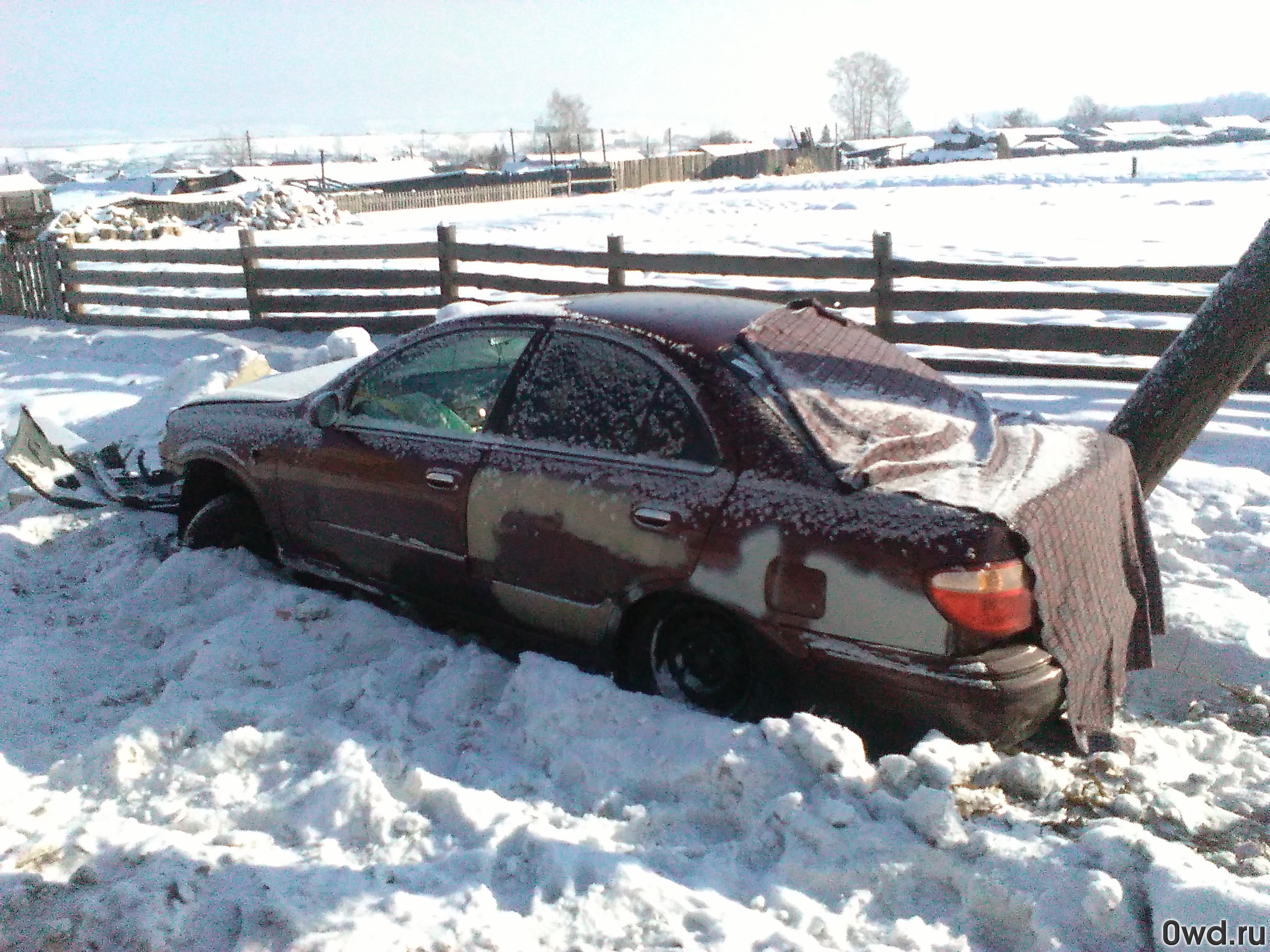 Битый автомобиль Nissan Bluebird Sylphy (2002) в Иркутске