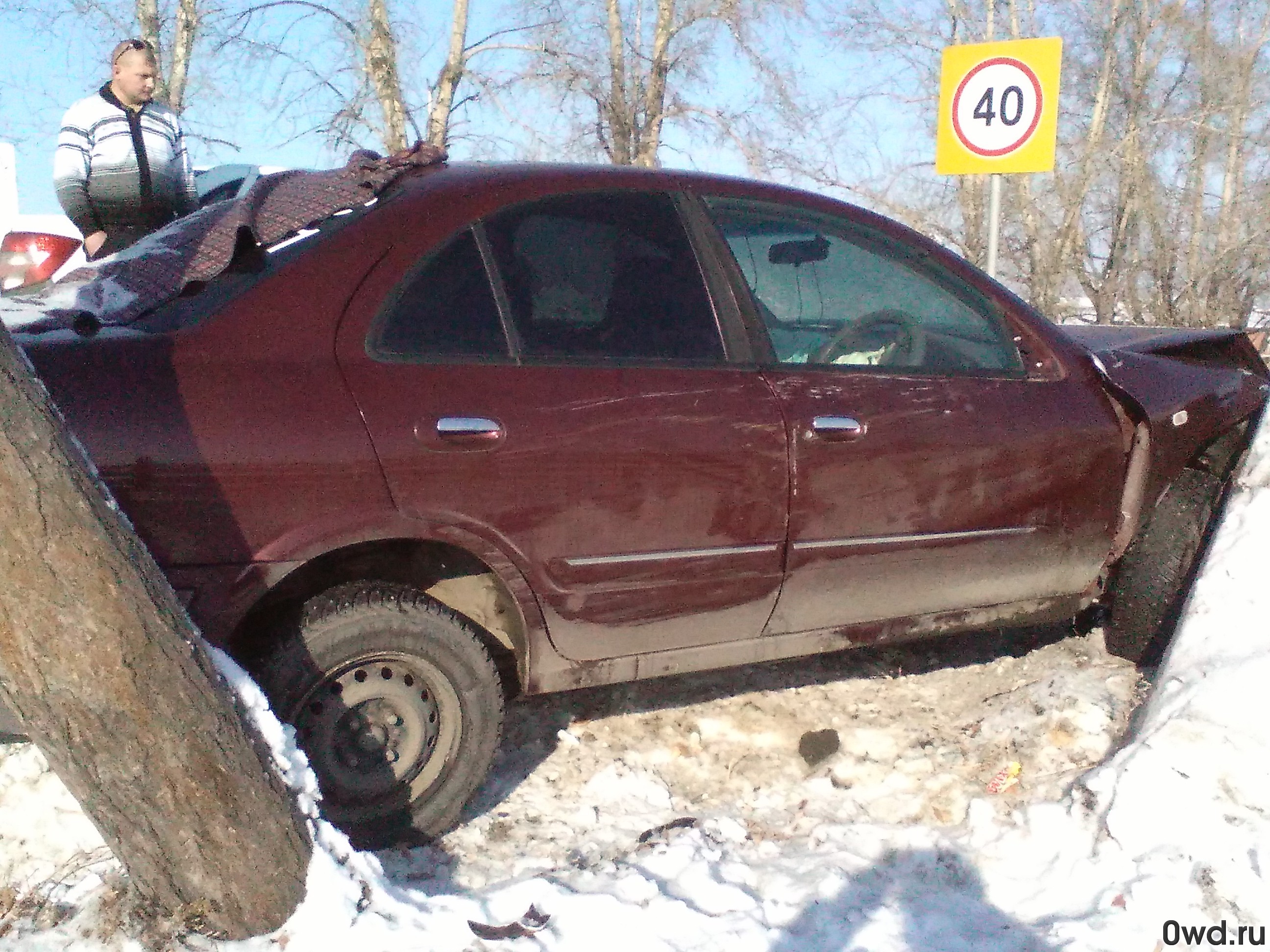 Битый автомобиль Nissan Bluebird Sylphy (2002) в Иркутске